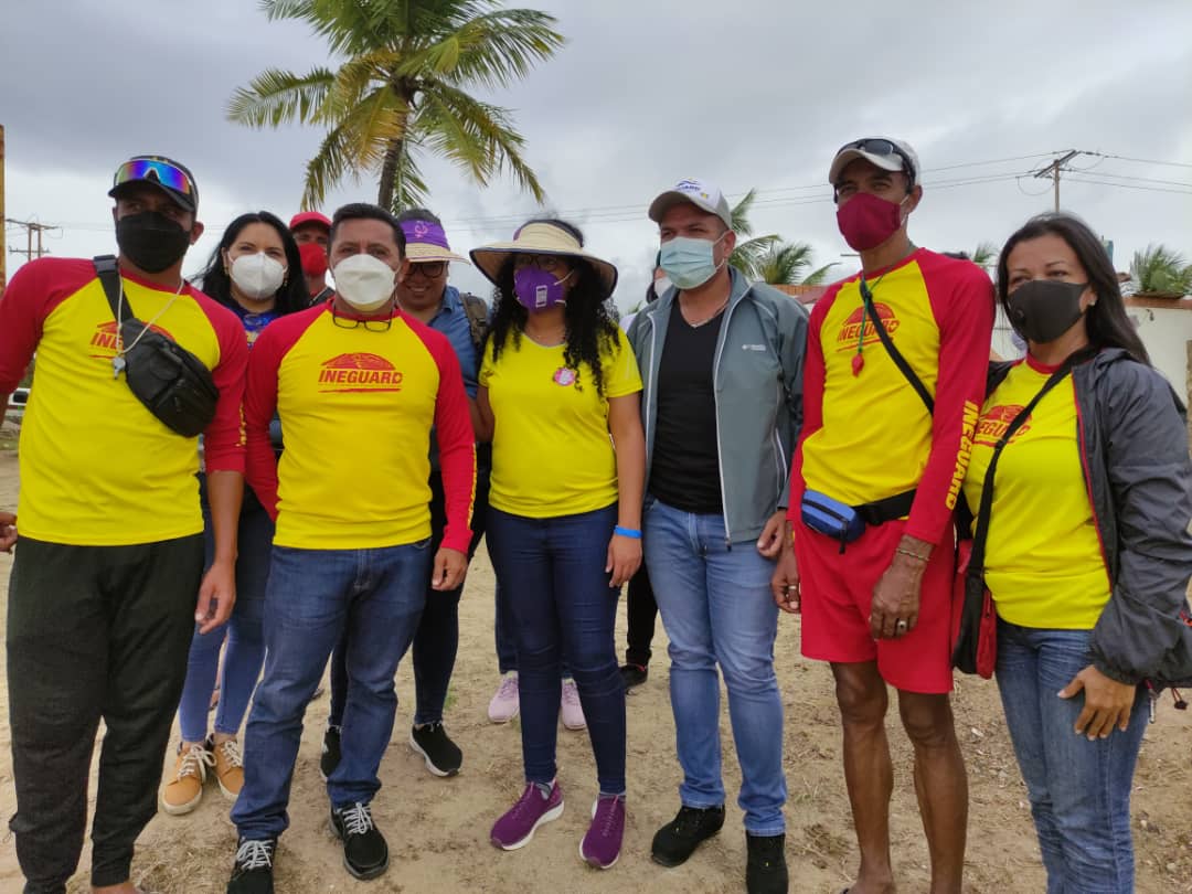 «Carnavales Bioseguros 2022» MinMujer instala Puntos Violetas en playas de Nueva Esparta