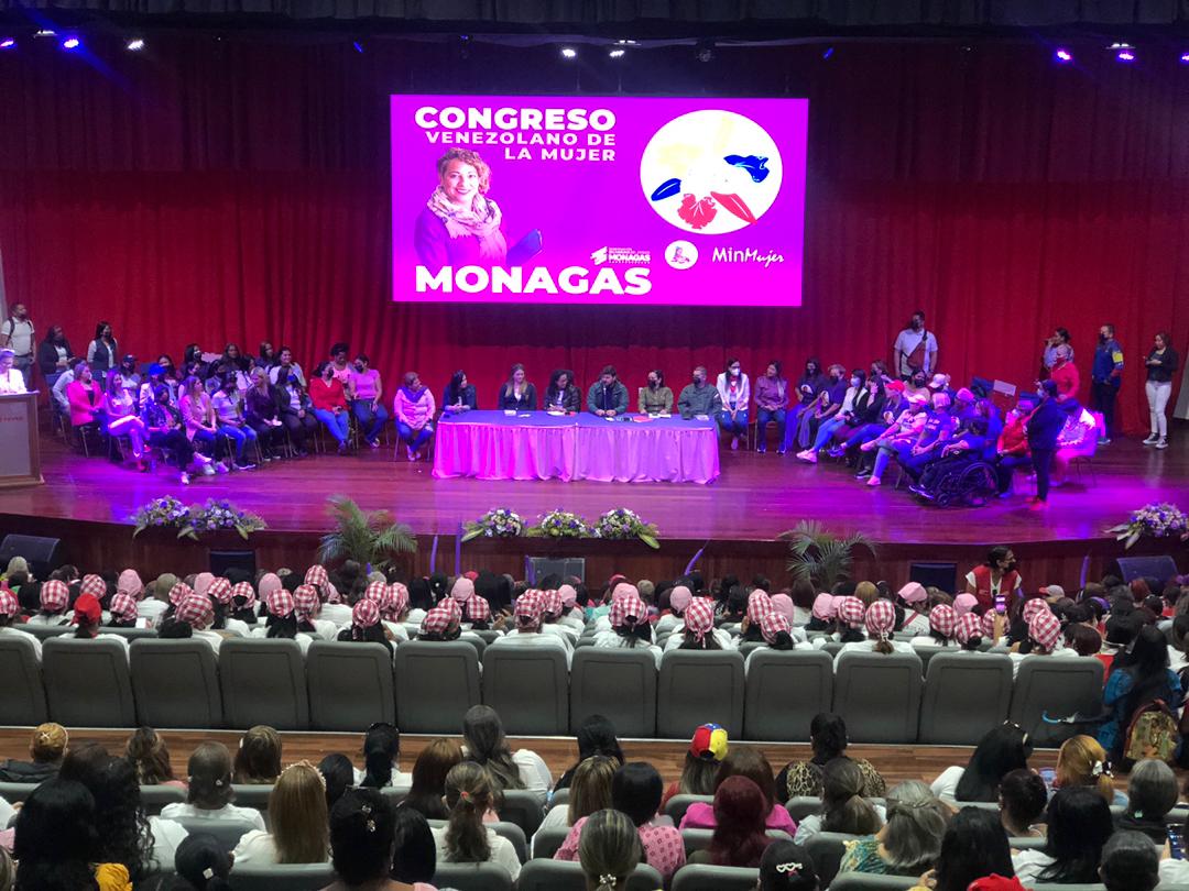 Monagas: Congreso Venezolano de las Mujeres