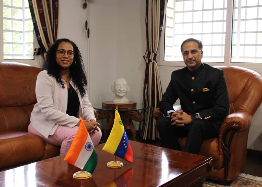 Venezuela e India afianzan relaciones bilaterales de cooperación