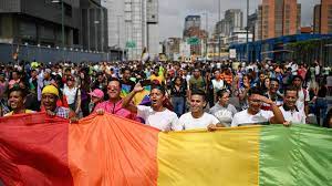 Caracas se vistió de arcoíris con la XXI marcha del orgullo LGTBQ+