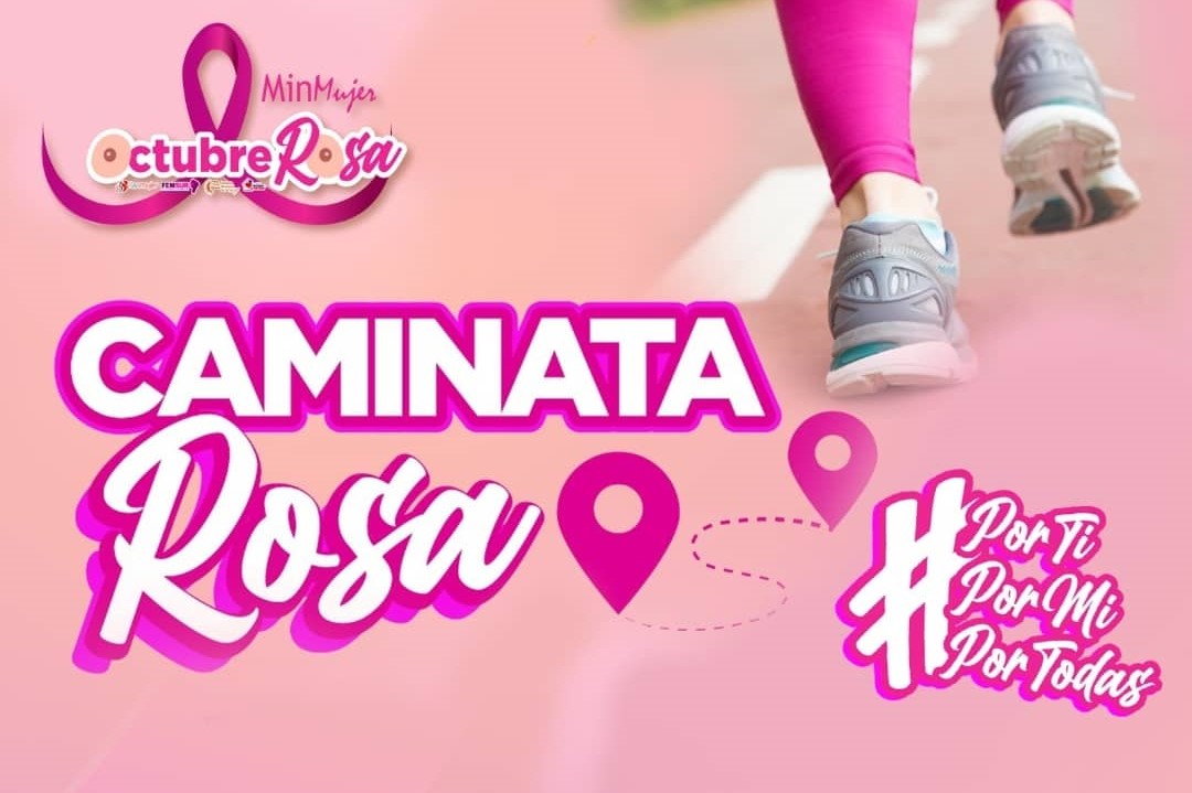 Lee más sobre el artículo MinMujer promueve Caminata Rosa por el Día Internacional de la Lucha Contra el Cáncer de Mama