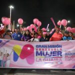 Lideresas de La Guaira realizaron caminata por el Mes de la Mujer