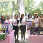 Emprendedoras de BanMujer muestran sus productos en feria organizada en Parque Los Caobos