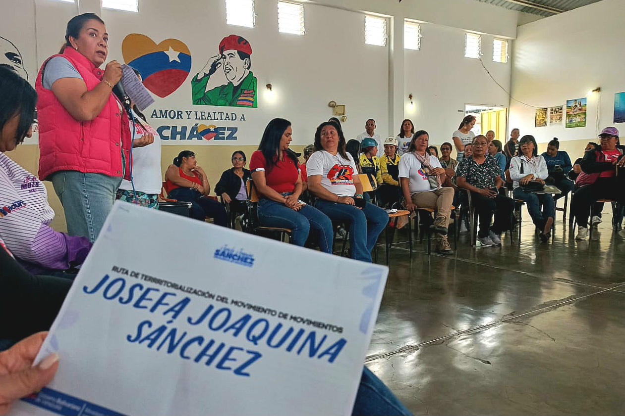En este momento estás viendo Liderazgo femenino y organización comunitaria en marcha tras quinto despliegue del Movimiento de Movimientos Josefa Joaquina Sánchez