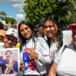 Pueblo Mujer se moviliza por la paz y contra el narco-terrorismo de la ultraderecha fascista
