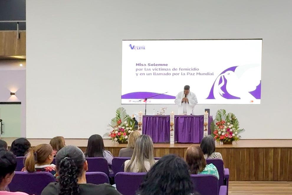 Lee más sobre el artículo GMVM inicia el Mes Violeta con Misa Solemne por víctimas de femicidio