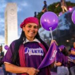 GMVM inicia el Mes Violeta con encendido de luces en homenaje a las heroínas de la Patria