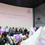 Minmujer en una asamblea del proceso Constituyente: Capítulo Mujer para elegir a las  lideresas de base en Caracas