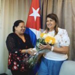 Ministra Yelitze Santaella participa en Cuba en histórica celebración de los 80 años de la Federación Democrática Internacional de Mujeres