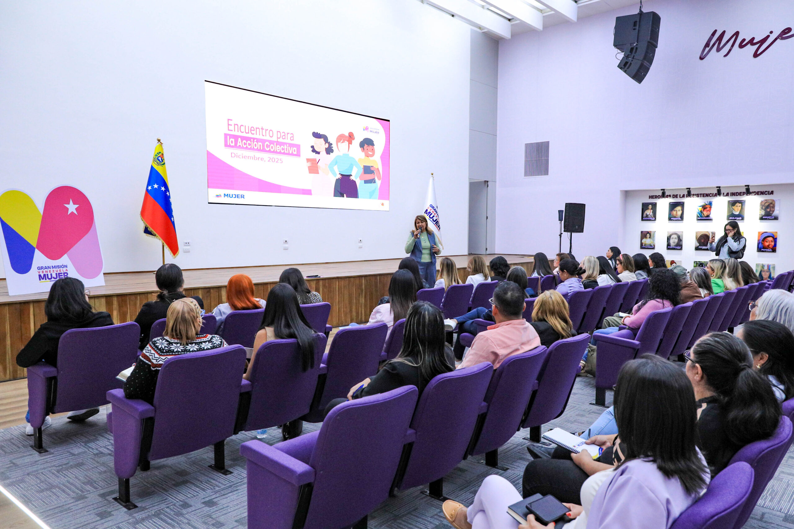 En este momento estás viendo MinMujer impulsa la gestión territorial con Encuentro para la Acción Colectiva en Caracas