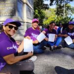 Mujeres de Sucre participaron en una jornada de redacción de cartas en apoyo al presidente Maduro