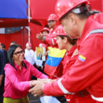 Fuerza laboral petrolera desborda Caracas en respaldo a la soberanía energética de la nación