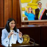 Pueblo movilizado acompaña a la presidenta encargada Delcy Rodríguez Gómez en la Apertura del Año Judicial 2026