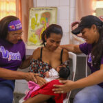 Mujeres y familias de Marigüitar reciben atención médica y social en despliegue de la GMVM