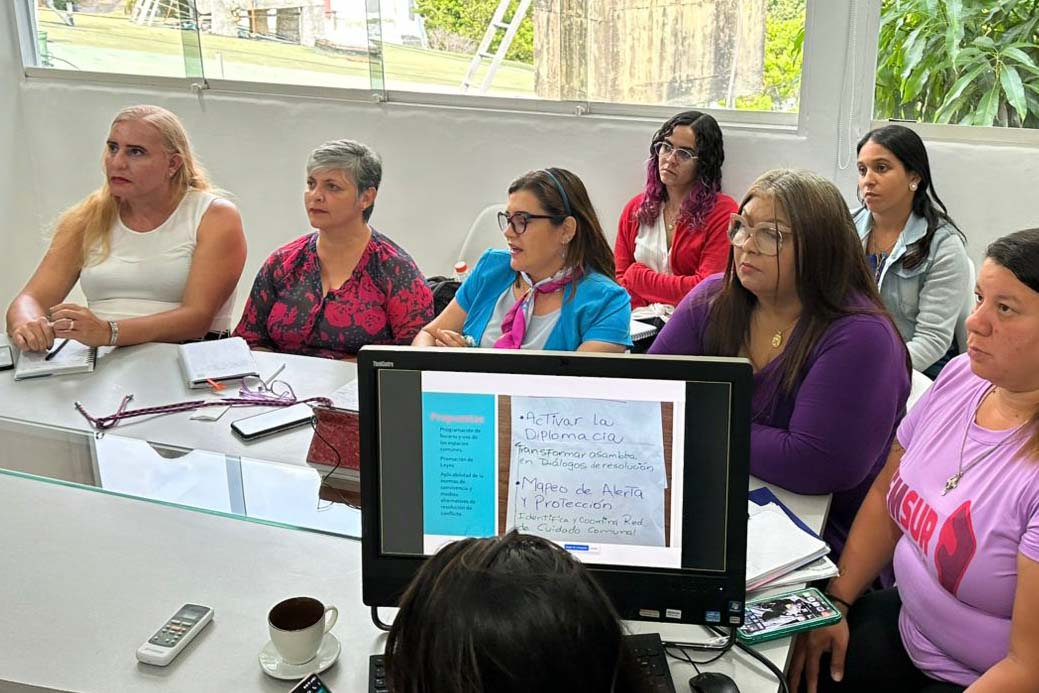 En este momento estás viendo Escuela Feminista Argelia Laya debate la soberanía nacional en conversatorio virtual