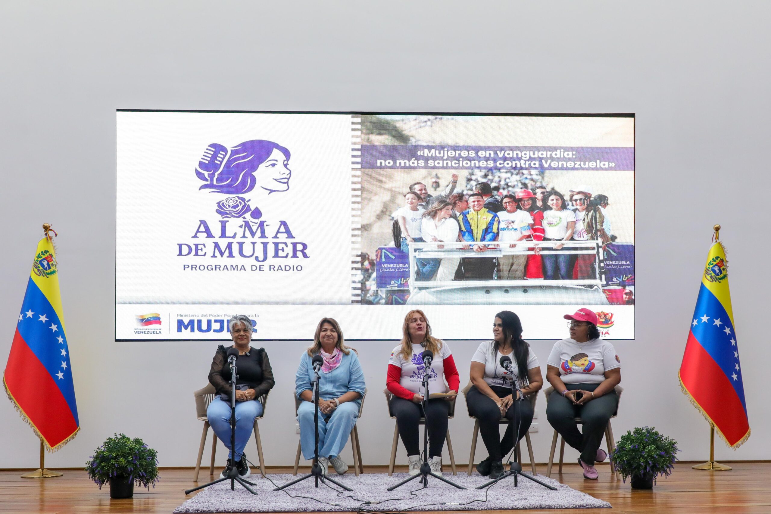 Lee más sobre el artículo En «Alma de Mujer» lideresas exaltan la fuerza patriota de la Gran Peregrinación por la Paz