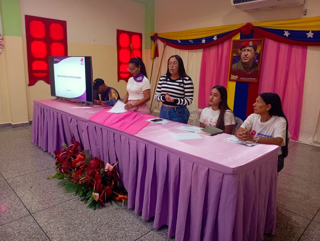 En este momento estás viendo Instalaron mesa técnica de justicia de género en el municipio Libertador