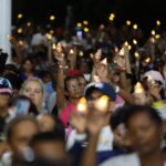 Presidenta Delcy Rodríguez participa en oración ecuménica frente al mar a un mes del doble sismo en Venezuela