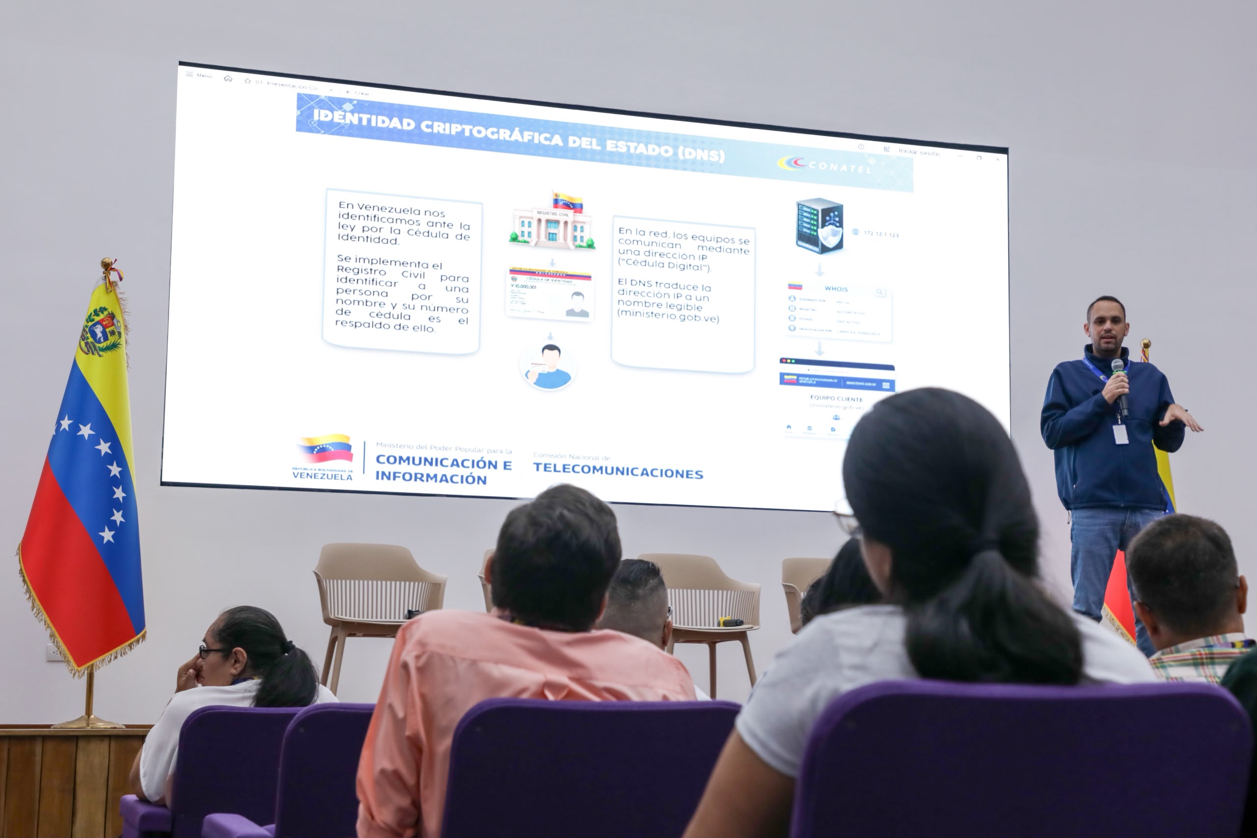 En este momento estás viendo Conatel capacita a personal técnico de MinMujer para reforzar la seguridad de sus portales web