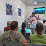 Instalan Punto Violeta en el Terminal de Cumaná para orientar sobre la prevención de la violencia de género