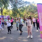 Despliegue recreativo y de salud une a mujeres en el Parque Guaiquerí en Cumaná