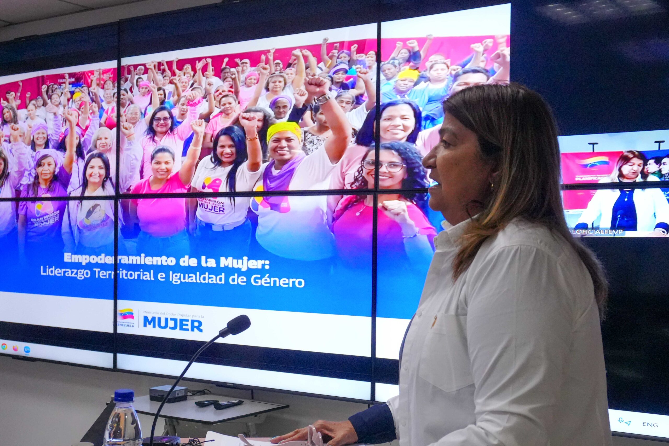 En este momento estás viendo Ministra Yelitze Santaella destaca protagonismo de las mujeres en la planificación territorial