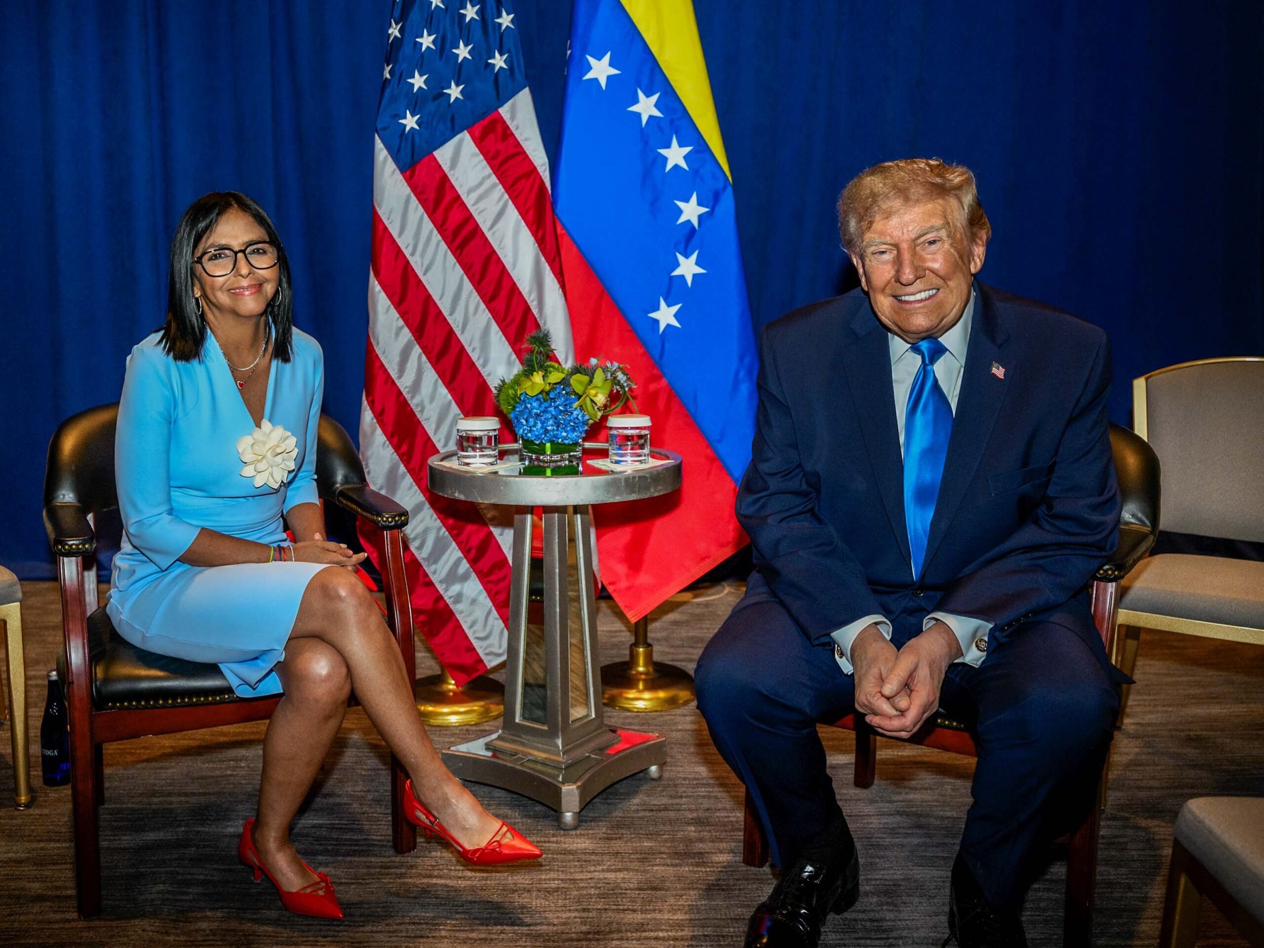 Lee más sobre el artículo Presidenta Delcy Rodríguez y el presidente Donald Trump afianzan la diplomacia bilateral en histórico encuentro de alto nivel