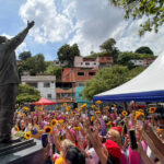 Mujeres revolucionarias reafirman la defensa de la Patria y el legado feminista de Chávez en la parroquia 23 de Enero