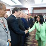 Presidenta Delcy Rodríguez asiste a instalación de la 82.ª Asamblea Anual de Fedecámaras